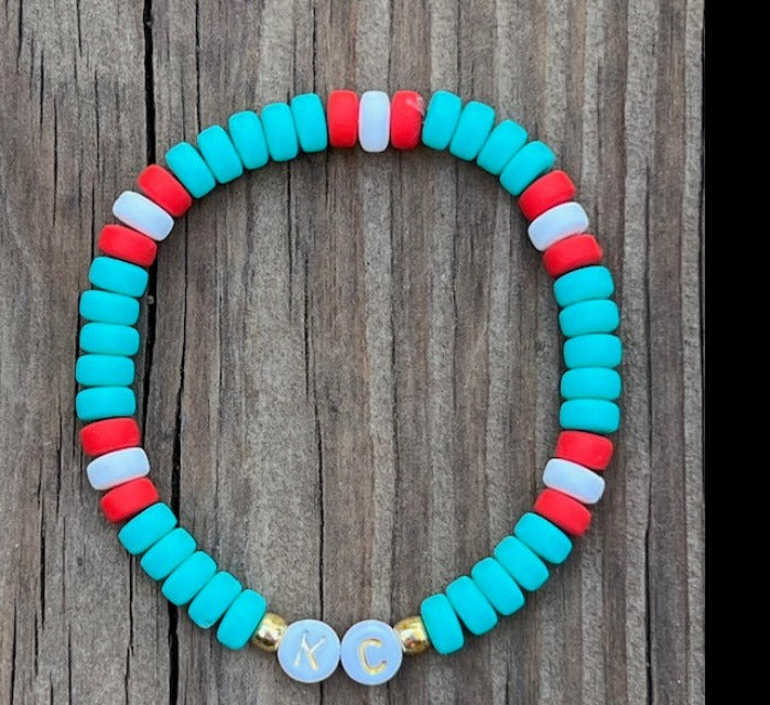 Teal Sport Bracelets