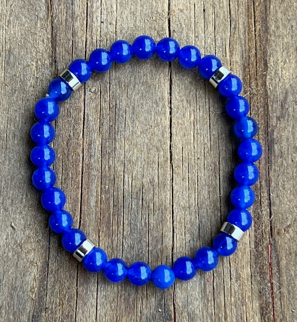 Baseball - Blue Agate