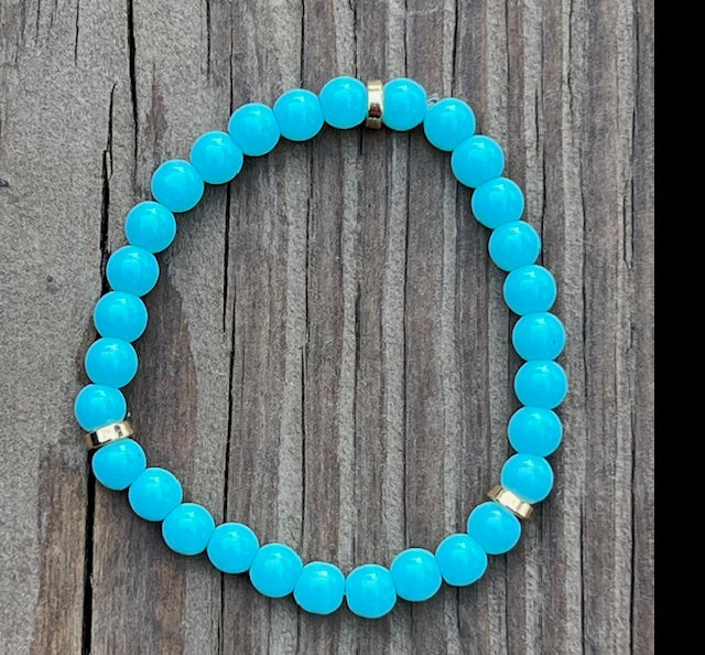 Teal Sport Bracelets